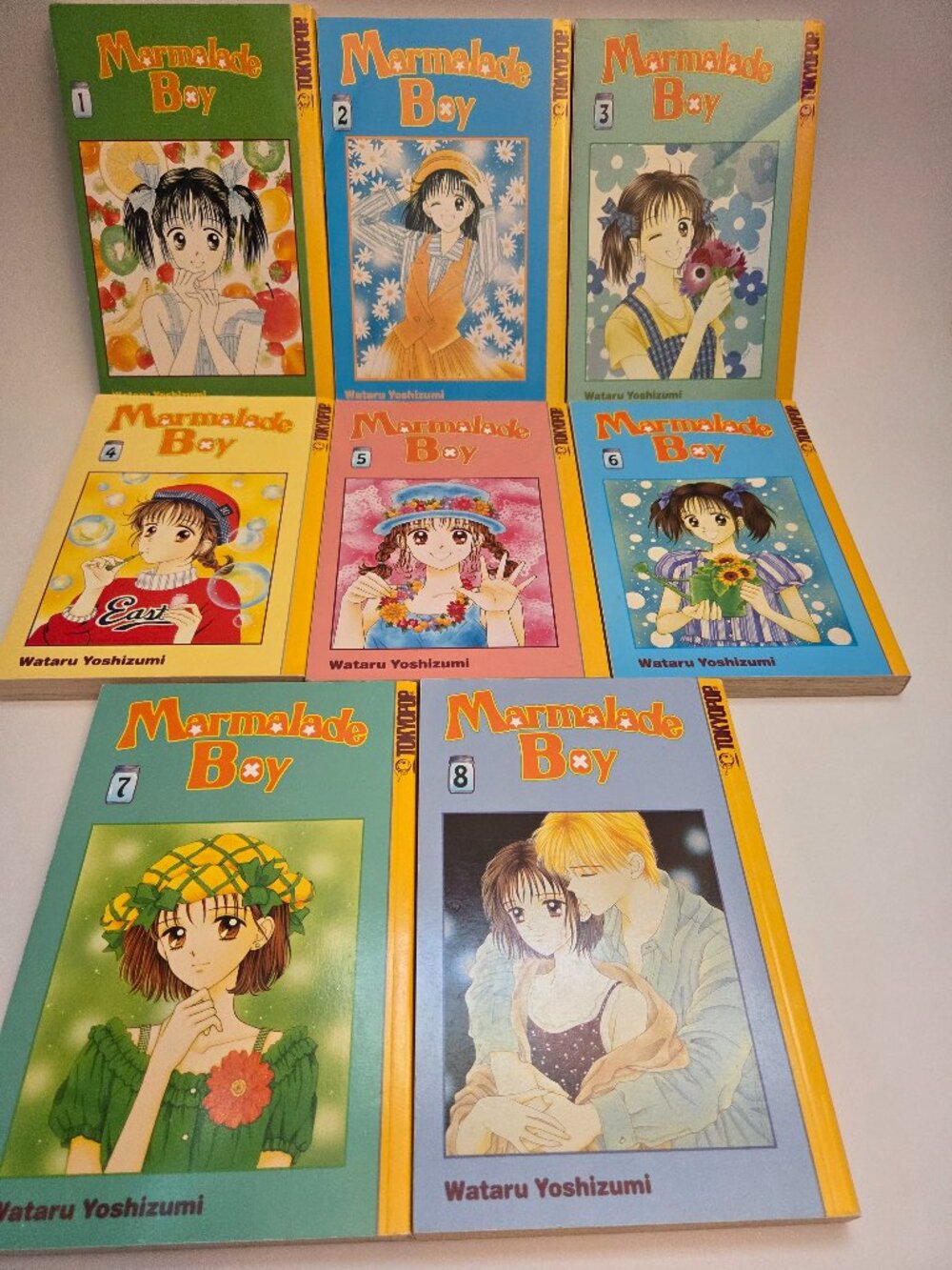 Marmalade Boy Complete Set English Edition Volumes 1-8 Manga